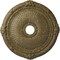 Ekena Millwork Heaton Medallion (Canopies up to 6 1/2"), 27 1/2"OD x 3 7/8"ID x 2 1/4"P, Mississippi Mud Crackle CM27HEMMC - alternate 1